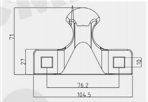 Good Quality Agricultural Machinery Spare Parts Hold Down Clip 500053.0 COMBINE Harvesters 500053SG3(图6)