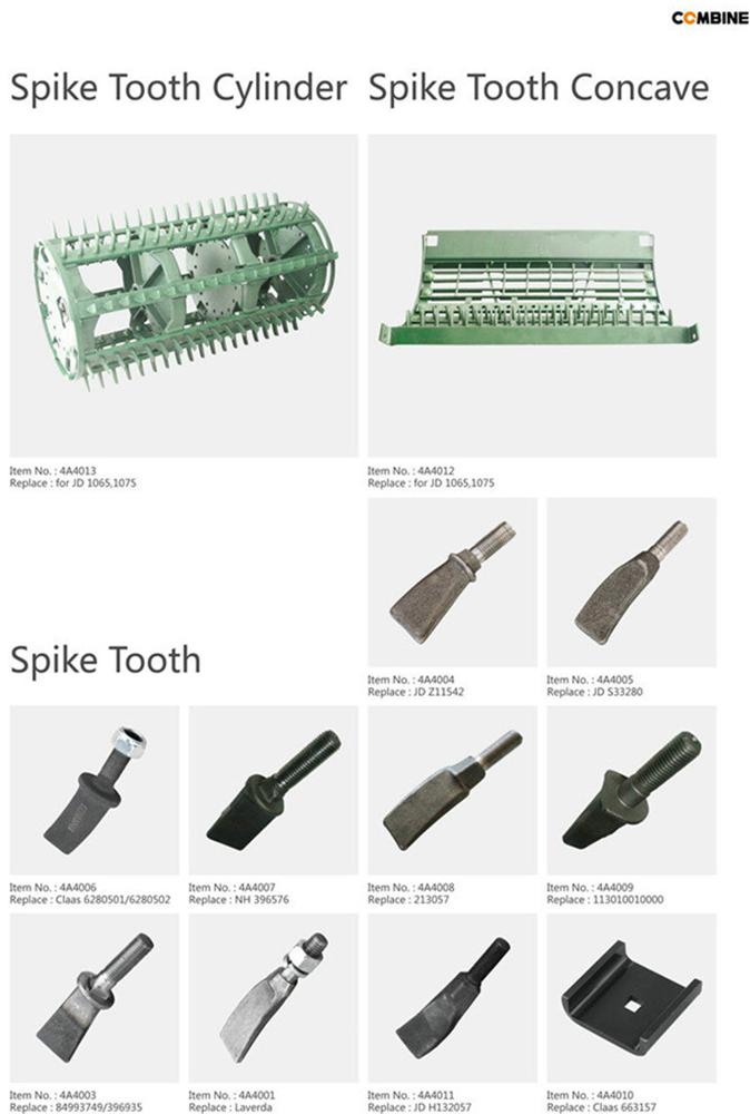 Z11542 Agricultural Machinery Combine Harvester Combine Parts Forged Parts Spike Tooth(图5)