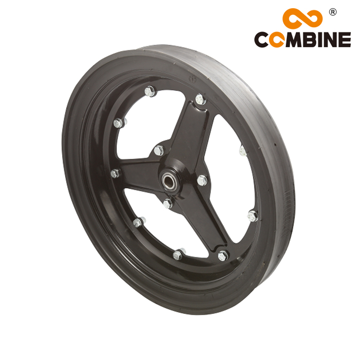 New Design OEM Quality 4.5x16\\ 2.5x16\\ 3x16\\ Rubber Hollow Seeding Seeder Planter Drill Firming Gauge wheels for planter(图3)