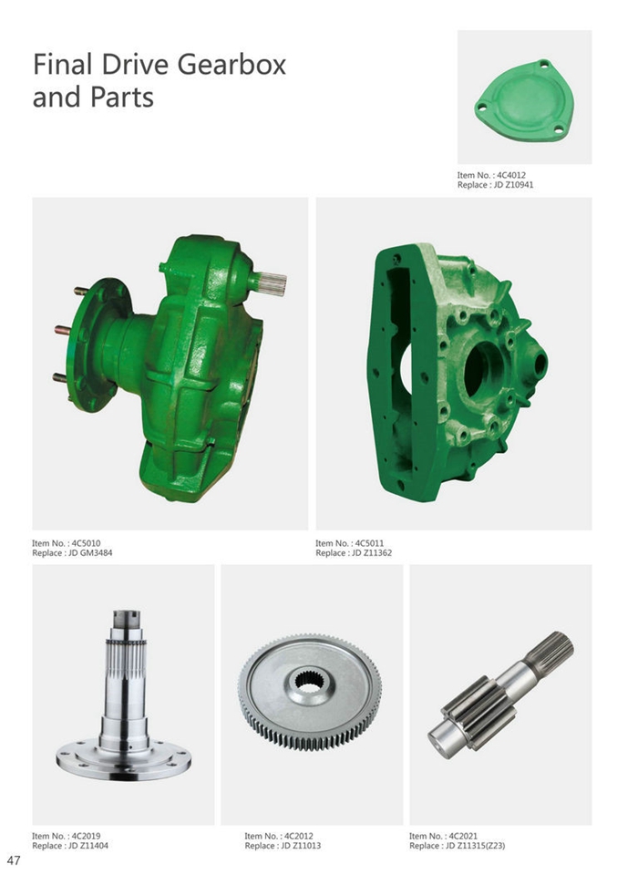 4C2033 High Precision Small Drive Mechanical Gears H137215 replacement for JD, CLAAS, CNH(图4)